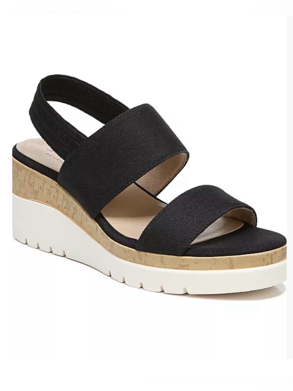 Soul Naturalizer Sandals Size 7 W Gogo Slingbacks Black NEW Without Tags